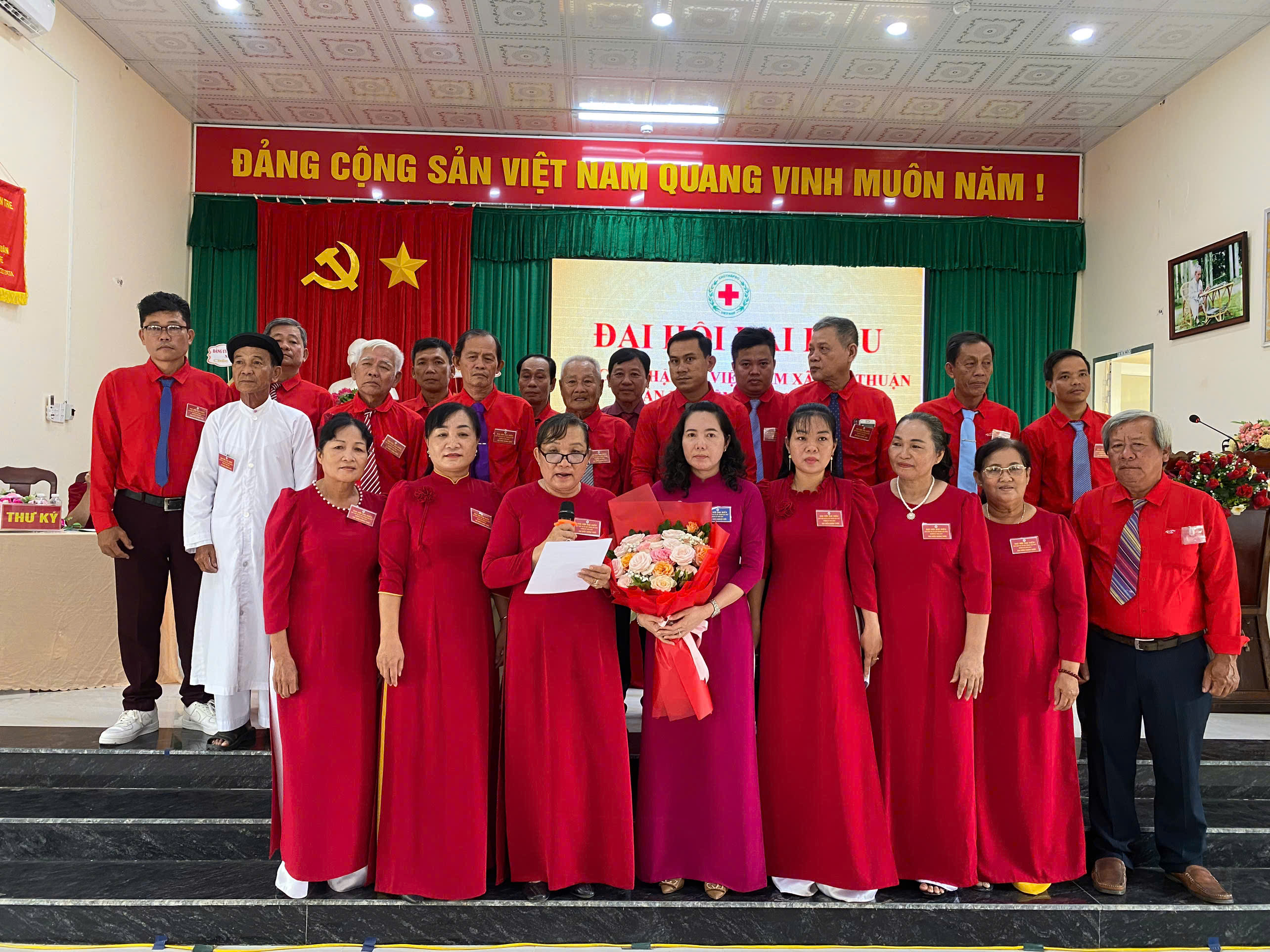 Hội Chữ thập đỏ xã Lộc Thuận tổ chức Đại hội Đại biểu lần thứ nhất nhiệm kỳ 2026-2031





